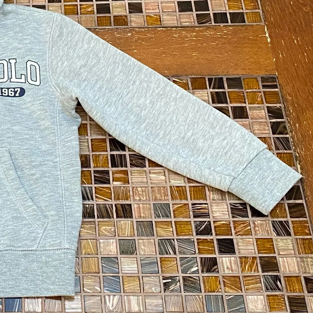 Ralph Lauren Kids Gray Hoodie